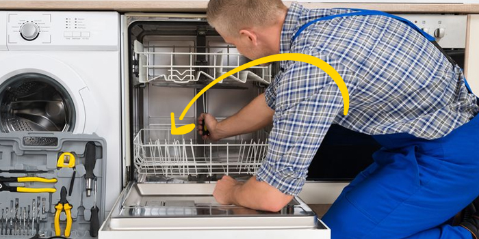 صدا دادن ماشین ظرفشویی