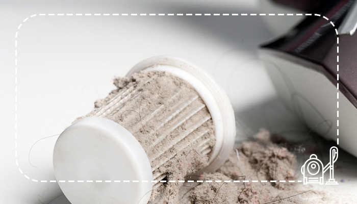 تمیز کردن کیسه و فیلتر های جارو برقی کیسه ای یا پاکتی