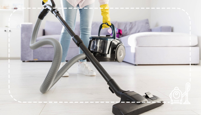 تمیز کردن غلتک و برس جاروبرقی