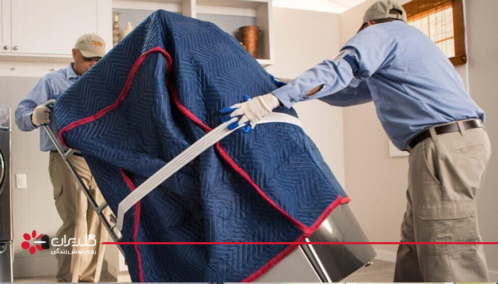 یخچال را بستهبندی کنید-جابجایی یخچال