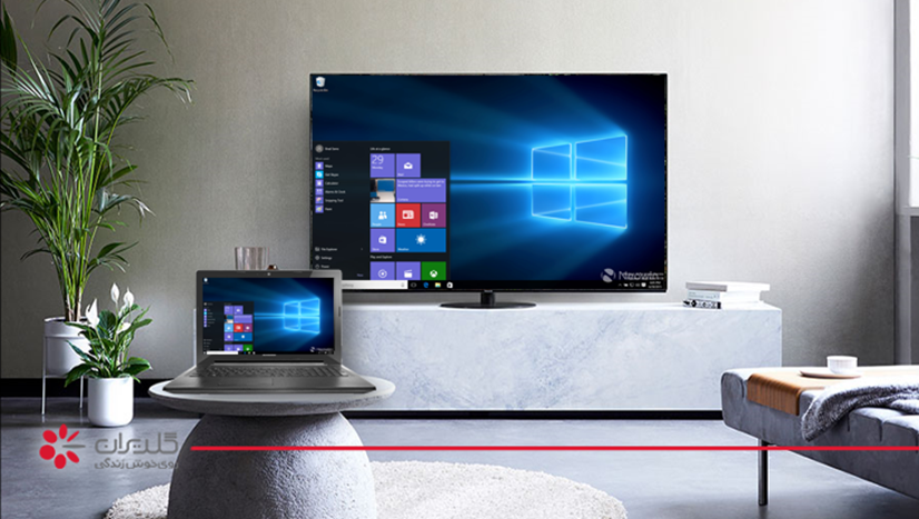 آموزش نمایش صفحه لپتاپ بر روی تلویزیون