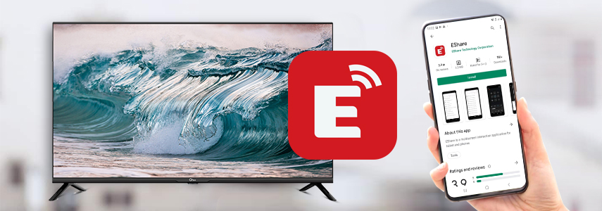 استفاده از برنامه EShare در تلویزیون های جدید جی پلاس