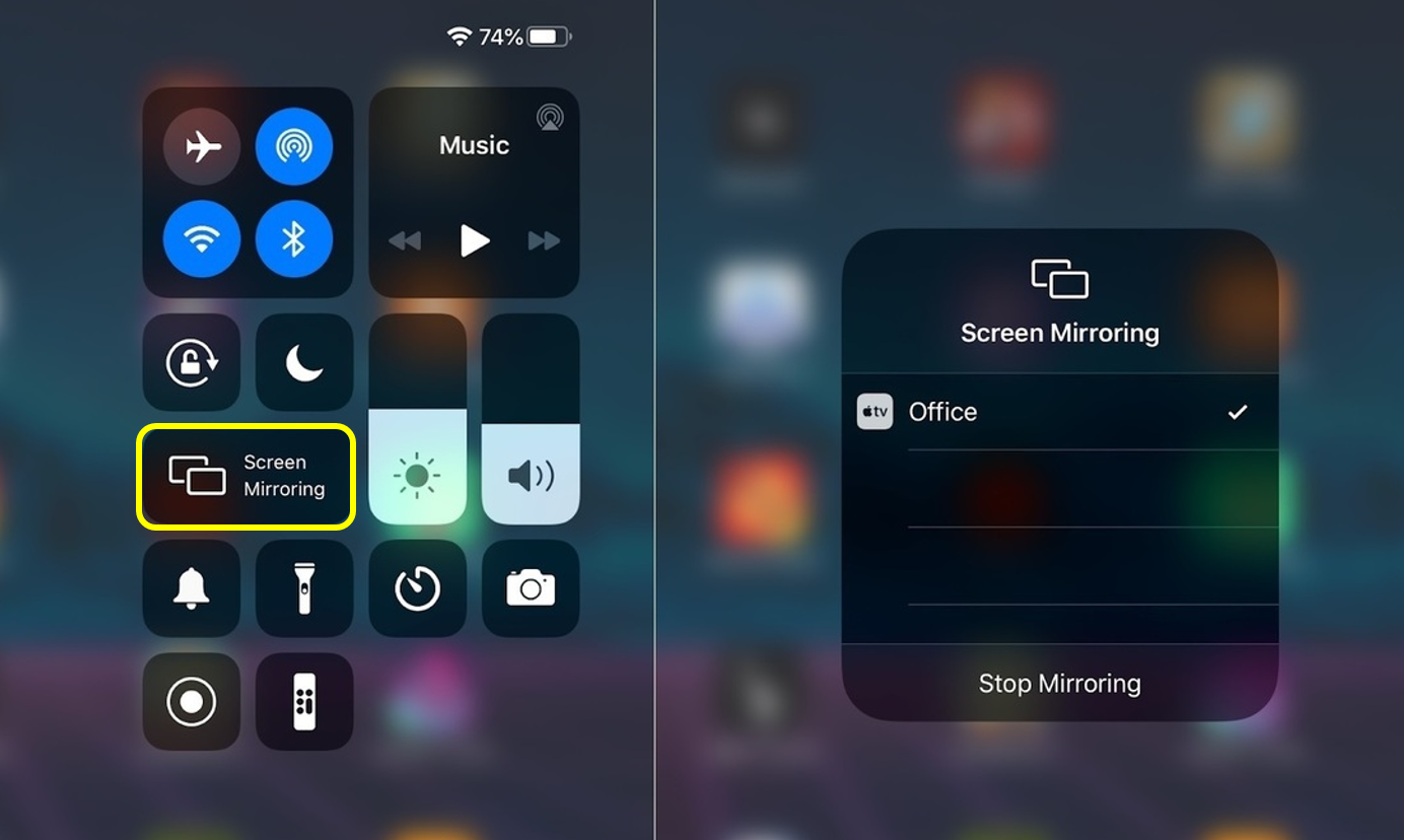 اتصال موبایل اپل به تلویزیون های جی پلاس