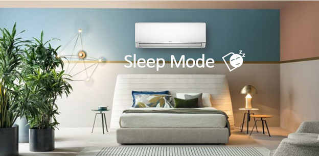 حالت خواب کولر گازی جی پلاس (Sleep Mode)