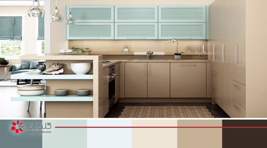نحوه چیدمان وسایل آشپزخانه