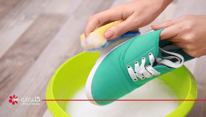 تمیز کردن زیره کفش ورزشی