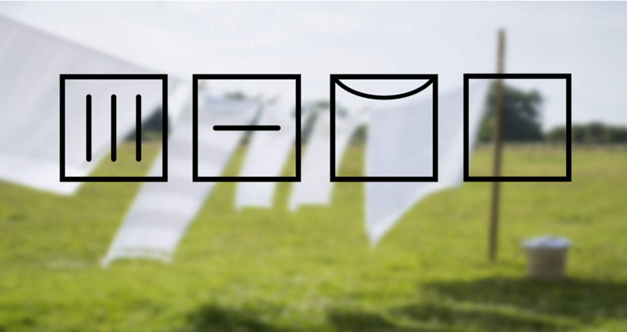 آیا میتوان لباس را برای خشک کردن روی بند آویخت؟