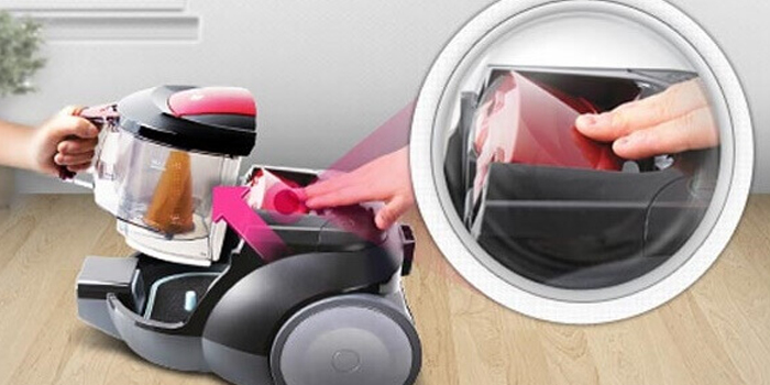  فیلتر جاروبرقی را تمیز کنید 