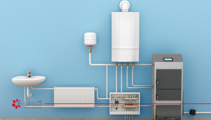 علت گرم نشدن آب پکیج دیواری گلدیران