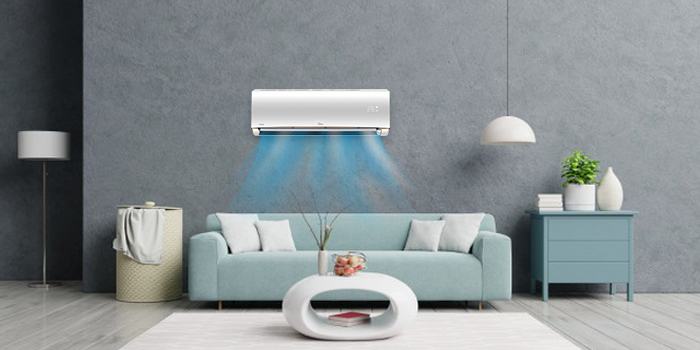 پرتاب باد چهار جهته کولر گازی جی پلاس