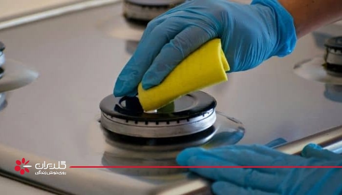 پاک کننده قوی چربی گاز استیل