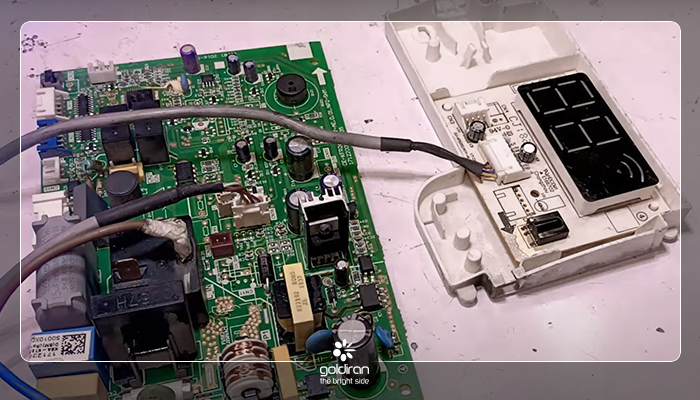 عیب یابی برد کولر گازی