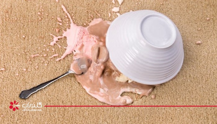 پاک&zwnj;کردن لکه بستنی و انواع کاکائو&nbsp;