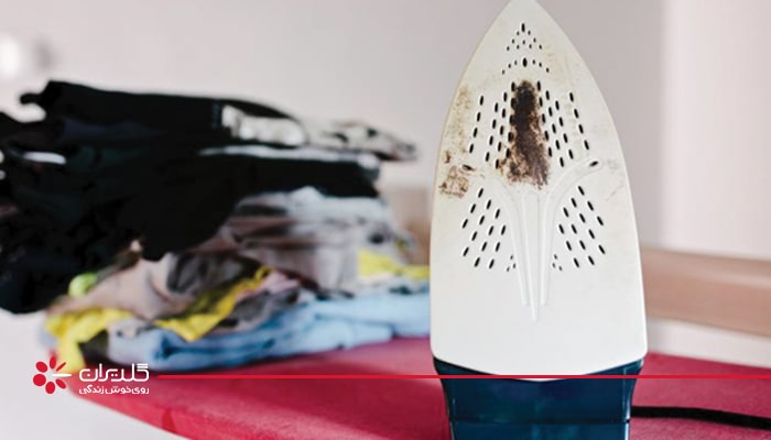 تمیز کردن اتو با سرکه