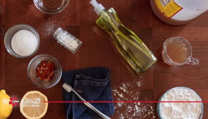 براق کردن ظروف مسی