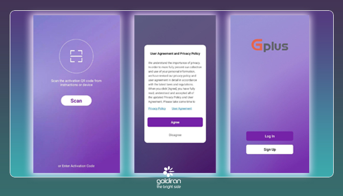 نصب برنامه برای کنترل کولر گازی جی پلاس با گوشی