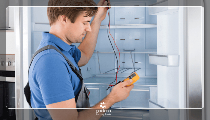 علت بسته نشدن درب یخچال