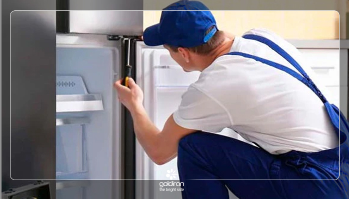 در یخچال خوب بسته نمی شود