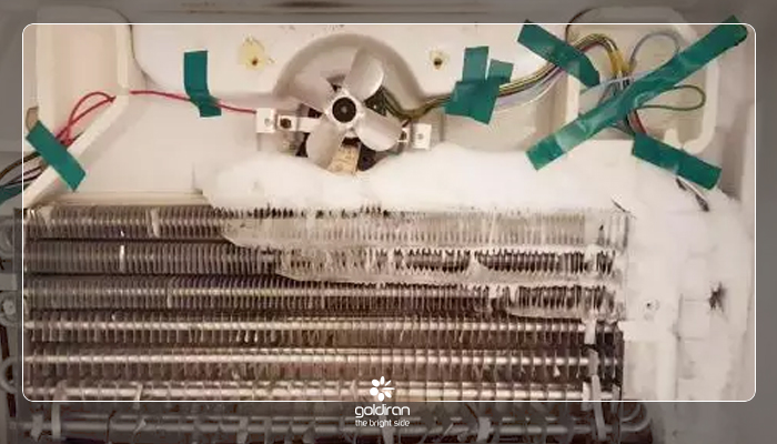 عیب یابی دمپر یخچال