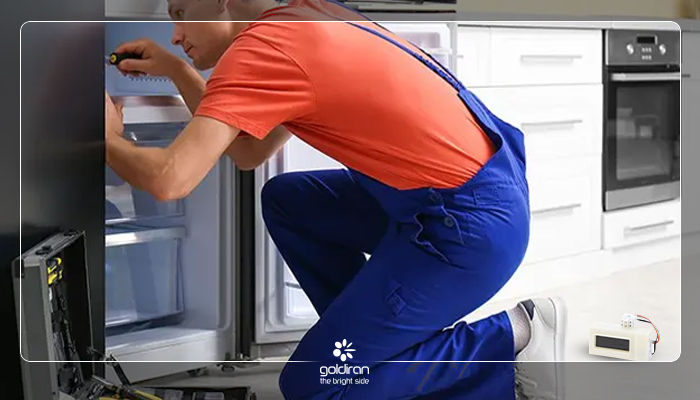 علت خرابی دمپر یخچال