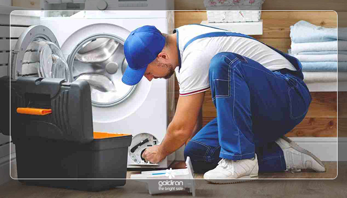 علت نچرخیدن دور تند ماشین لباسشویی
