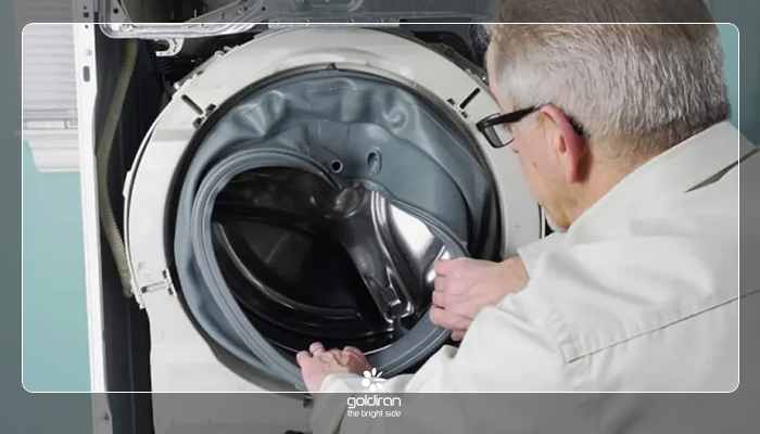 علت نچرخیدن سطل ماشین لباسشویی