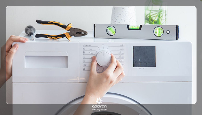 علت نچرخیدن لگن ماشین لباسشویی چیست