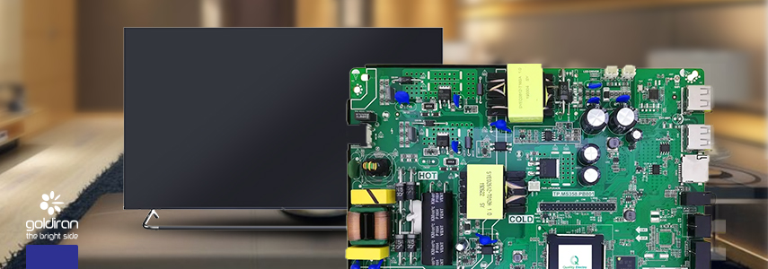 خرابی مین برد تلویزیون