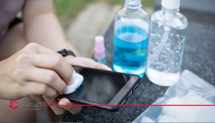 ضدعفونی کردن تلفن همراه