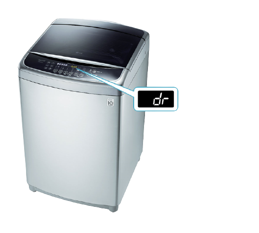 ارور dr در ماشین لباسشویی